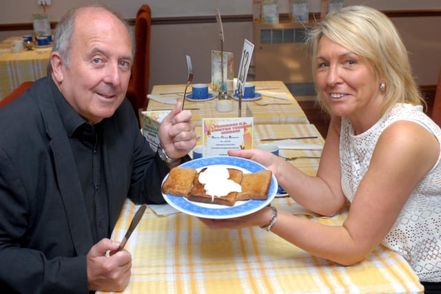 Primrose Community  Association's breakfast offering in 2015 was in the picture.