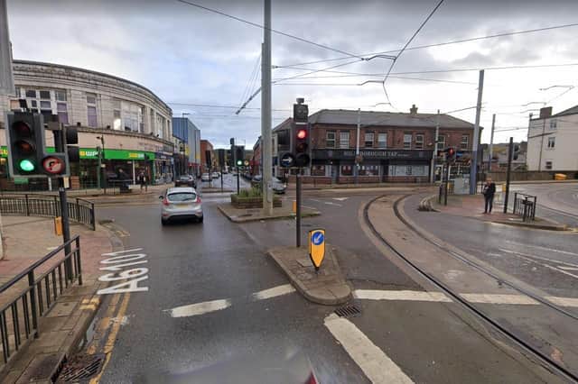 Hillsborough corner has reportedly come to a standstill due to a power outage. Photo: google