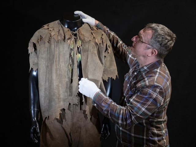 Peter Banning's (Robin Williams) Pan costume from the 1991 film 'Hook' (estimate £10,000-£15,000)