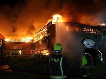 Firefighters in action in South Yorkshire  (Picture: Tim Ansell/ SYFRS)