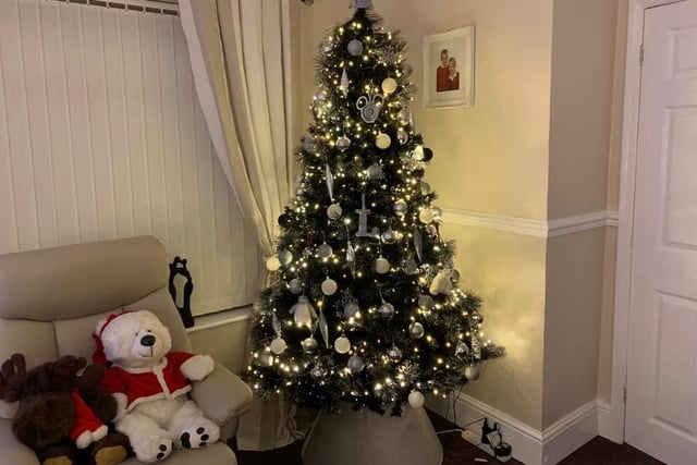 Gillian McHugh sent in this photo of her tree.