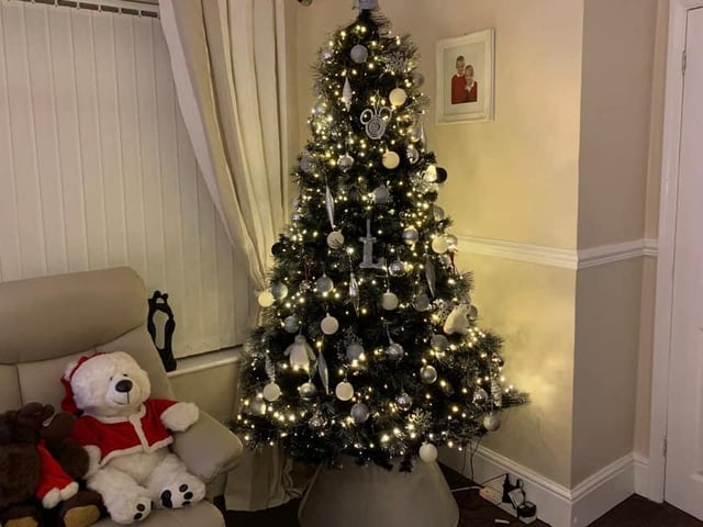 Gillian McHugh sent in this photo of her tree.