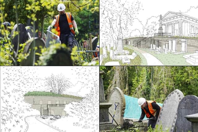 A 12-month renovation project is underway at Sheffield General Cemetery to make the park safe for decades to come.
