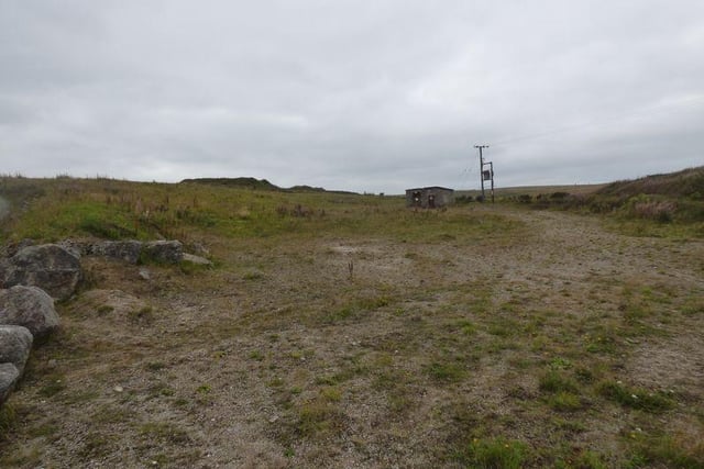 This land is split up into two plots. Lot one is priced at £48,000, while lot two costs £80,000.