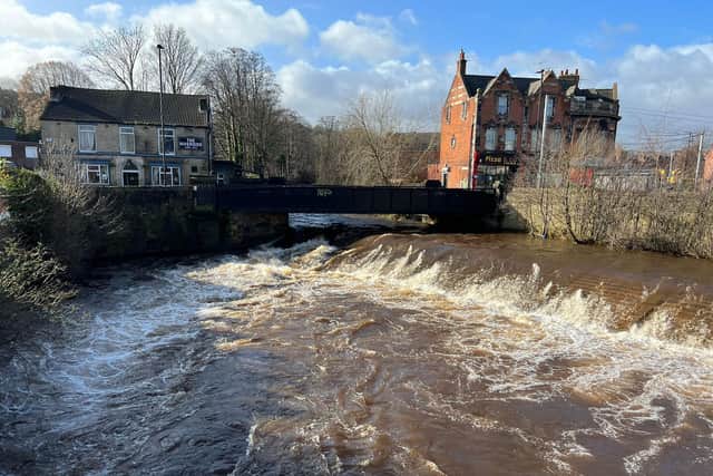 Flood warning are in place for Owlerton and Holme Lane.