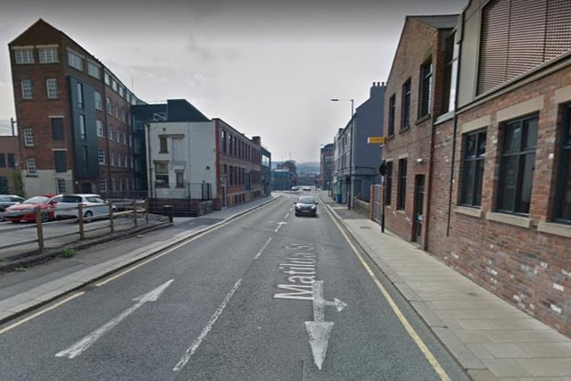 There were 9 more cases of vehicle crime recorded near Matilda Street in the busy city centre.