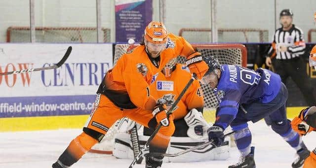 Steelers started off last season with a friendly at iceSheffield. Pic by Hayley Roberts.