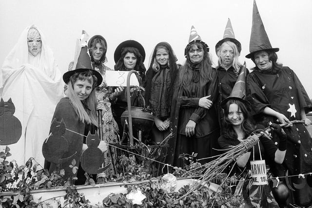 Do you recognise anyone on this bewitching float?