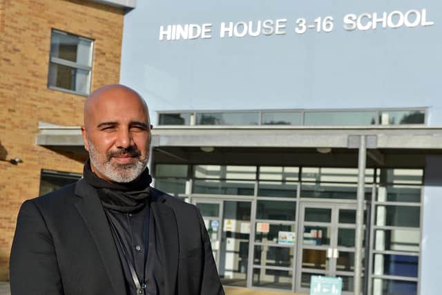 Munif Zia the new headteacher of the secondary phase at Hinde House School