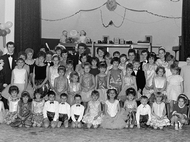 1968 and awards time at Mansfield Woodhouse's Priory School of Dancing - can you spot yourself in this picture?