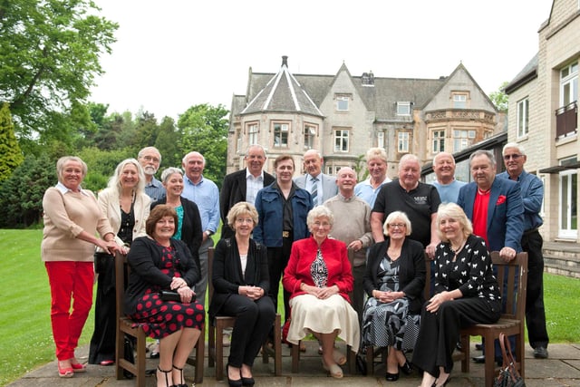 Heeley Bank School Class of 'Miss Benn'  1954/55 reunion at Kenwood Hall in 2012