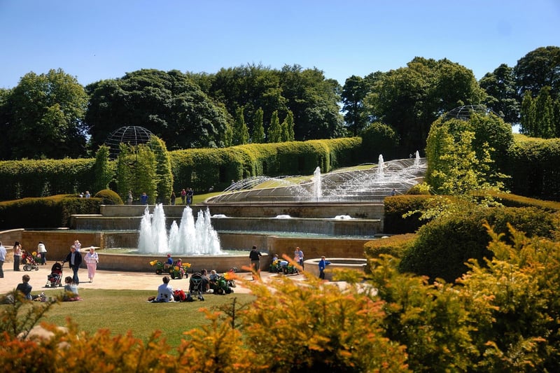The Alnwick Garden has one of the largest plant collections in Europe, spectacular water features, a treehouse restaurant and mystical-themed crazy golf course called The Forgotten Garden. Admission: £14.30 (adult), £5.50 (child).
