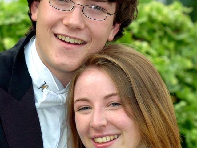 Brookfield School Prom.....Baldwins Omega....Andrew Randall and Alison Salt