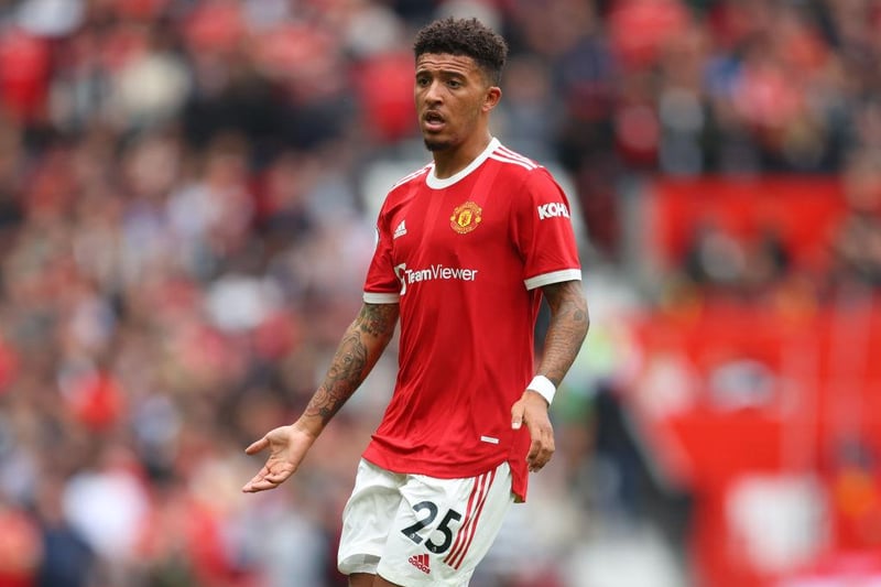 Sancho was injured on England duty last week, however the £73m-rated winger was spotted in training for Manchester United ahead of the weekend.