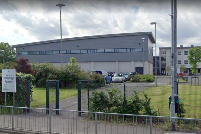 Bishopbriggs Academy in East Dunbartonshire is number 12 in the best Scottish secondary school rankings with 66 per cent of pupils achieving five Highers