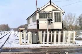 The signal box at Beighton. Picture by Keith Bown.