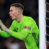 Sheffield United's on-loan goalkeeper Dean Henderson is attracting interest from Chelsea as he prepares to return to Manchester United: Mike Egerton/PA Wire.