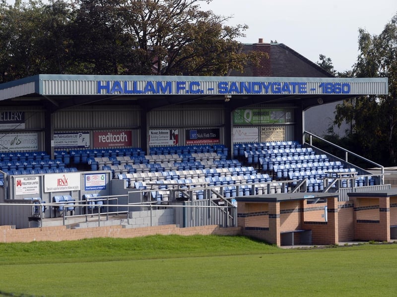 Hallam FC's home at Sandygate is the oldest football ground still in use.