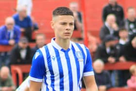 Sheffield Wednesday youngster Alex Hunt played in Saturday's pre-season curtain-raiser at Alfreton Town. Credit: Bill Wheatcroft