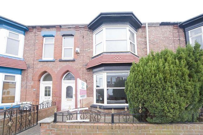 This four-bed terraced home is on the market for £150,000.