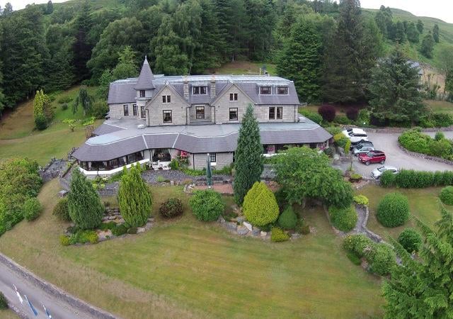 Unique and prestigious Victorian Highland country house hotel with elevated views along Glenspean and over the Nevis Mountain Range - Offers over £1,600,000.
