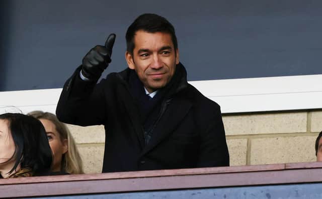 Giovanni van Bronckhorst will pick his first Rangers starting 11 for the Europa League fixture against Sparta Prague at Ibrox this evening. (Photo by Craig Williamson / SNS Group)