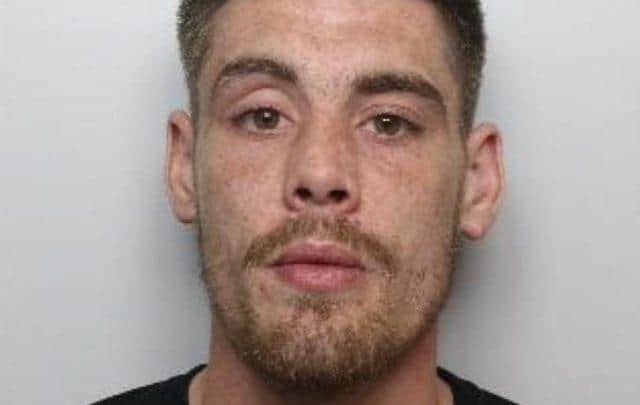 Alex Teasdale was jailed at Sheffield Crown Court for arson
