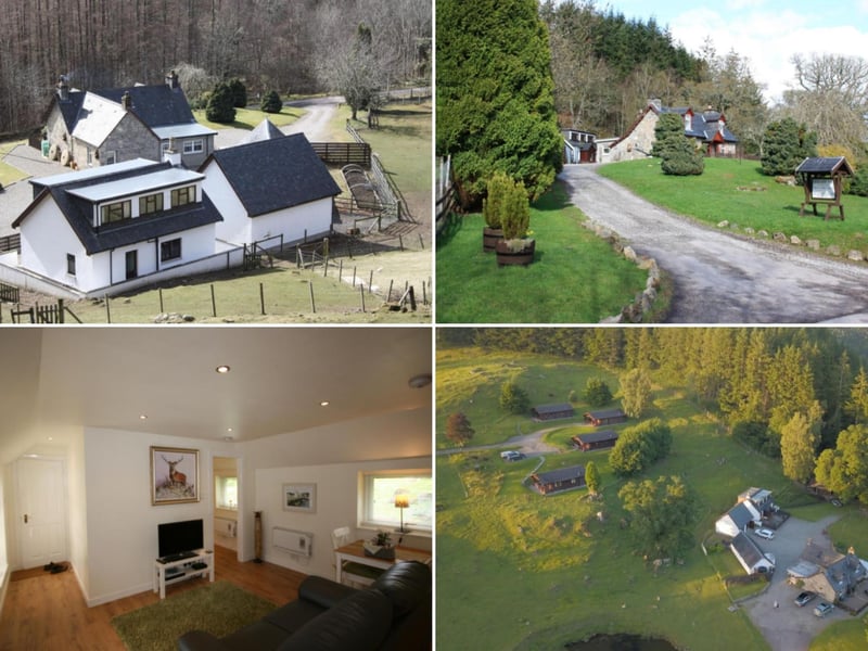 A traditional stone farmhouse B&B with panoramic views of the surrounding Highland countryside, Ardgarry Farm is just 10 miles away from Loch Ness and is surrounded by tranquil pine forests and fields that are home to Shetland ponies. One bedroom chalets are also available, priced from around £770 for a week stay.