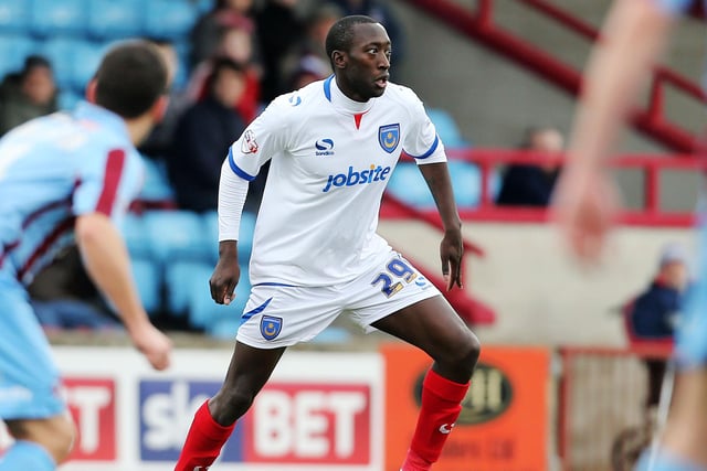 The midfielder has a fruitful loan spell at Fratton Park during 2013-14 season. Having gone on to represent Leeds,  Diagouraga is now at Morecambe after signing a short-term deal in January.