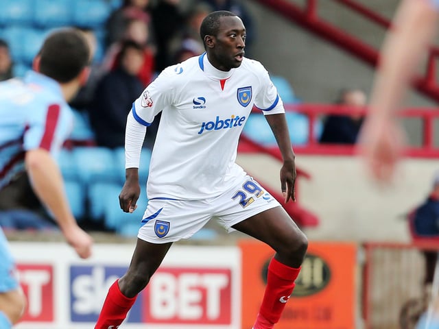 The midfielder has a fruitful loan spell at Fratton Park during 2013-14 season. Having gone on to represent Leeds, Diagouraga is now at Morecambe after signing a short-term deal in January.