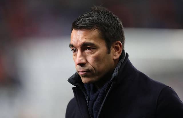 Rangers manager Giovanni van Bronckhorst. (Photo by Ian MacNicol/Getty Images)