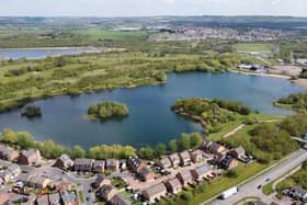 Manvers Lake in Rotherham, where swimmers have been ignoring warnings to stay out of the water despite a man having died at Lakeside in Doncaster on Saturday, August 13 (pic: Google)