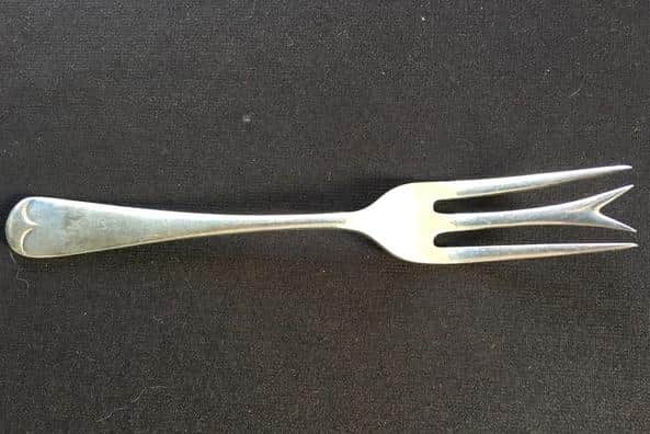 A fork designed with an intriguing central prong - but why?