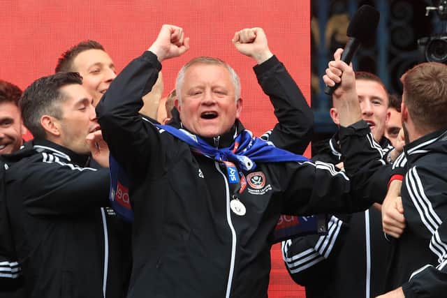 Sheffield United manager Chris Wilder has been a huge success at Bramall Lane: Danny Lawson/PA Wire.