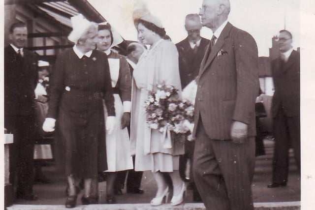 Do you remember the Queen Mother visiting the hospital?