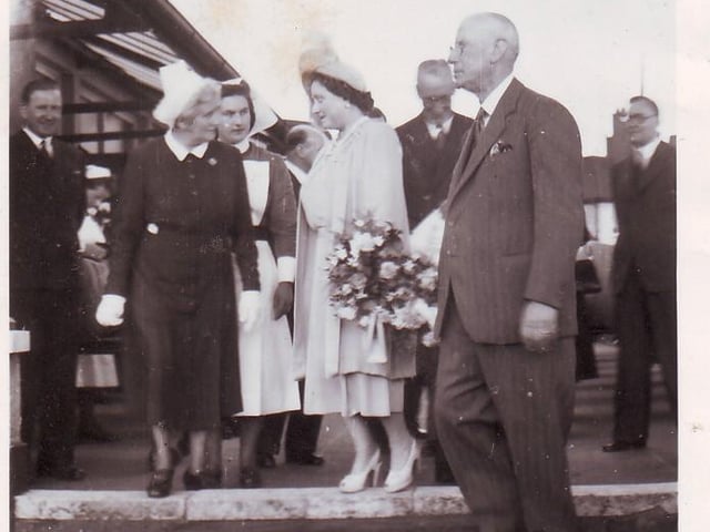 Do you remember the Queen Mother visiting the hospital?