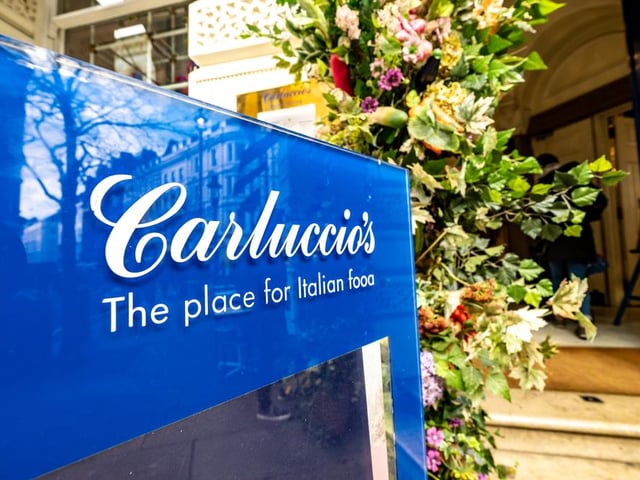 Carluccio’s, which had been owned by Dubai-based retailer Landmark since 2010, called in FRP Advisory as administrator on March 30, before 31 of its 72 sites were bought for 3.4million GBP by the Boparan Restaurant Group (Photo: Shutterstock)