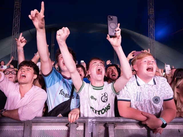 Fans make themselves heard at Tramlines.