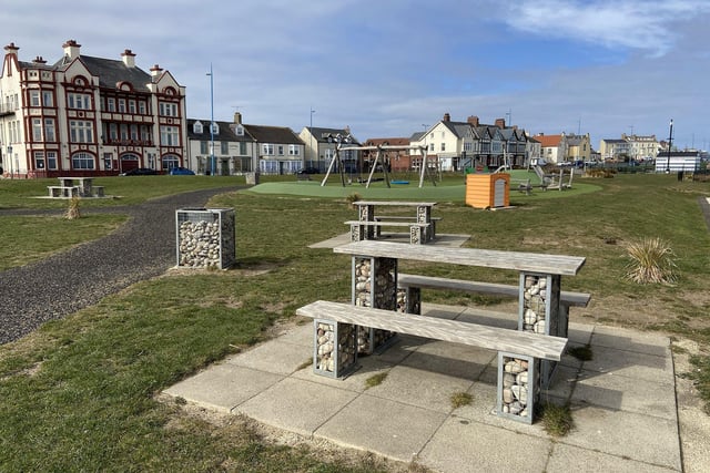 Seaton Carew's popular children's play area remains shut along with all others in the town. Picture by FRANK REID