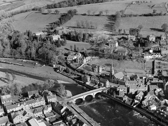 Aerial view of Langholt