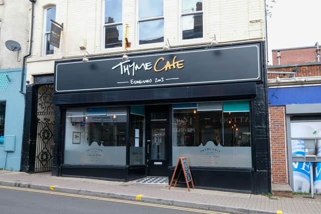 Thyme Cafe on Glossop Road at Broomhill