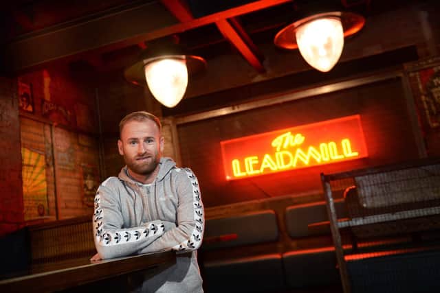 Sheffield Wednesday's Barry Bannan at The Leadmill. (via @SWFC)