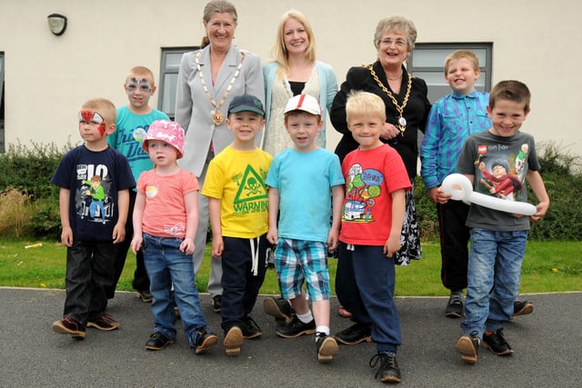 A family fun day at Horsley Hill Childrens Centre nine years ago but were you pictured?