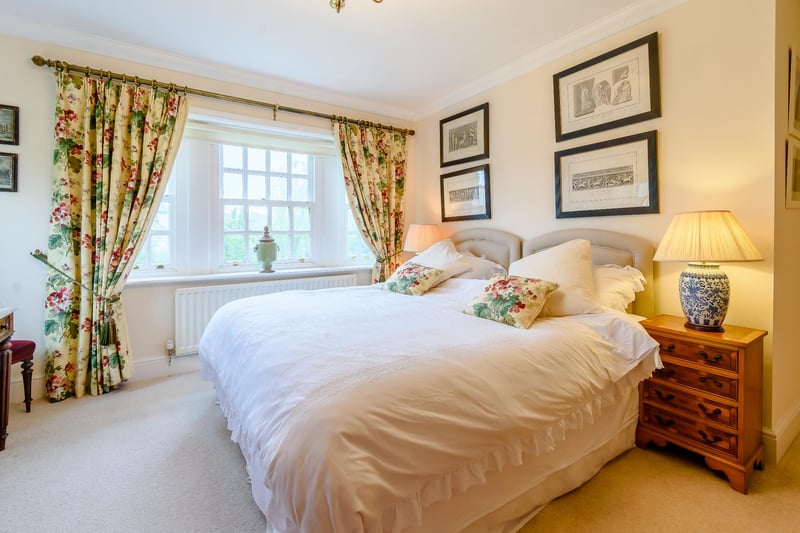 Another of the well-proportioned bedrooms.