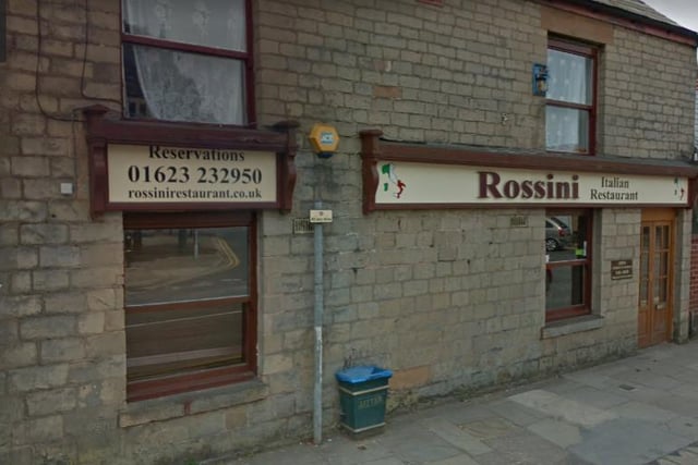 Rossini have been voted in at fifth place. You can find them at, 1 Portland St, Mansfield Woodhouse, Mansfield NG19 8BE.
