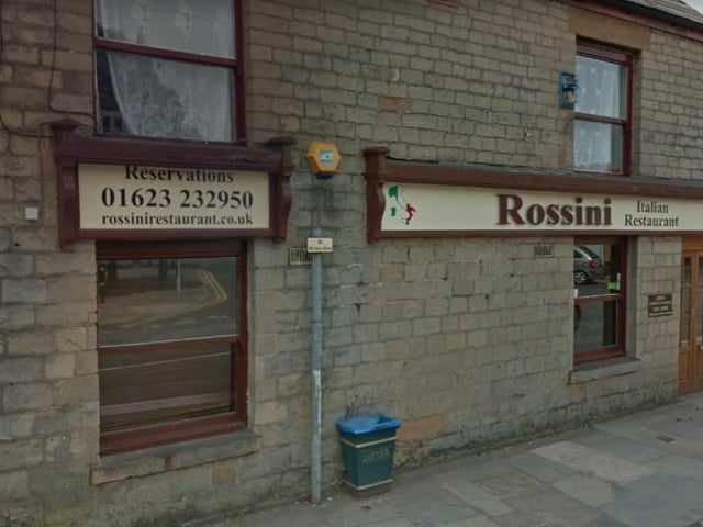 Rossini have been voted in at fifth place. You can find them at, 1 Portland St, Mansfield Woodhouse, Mansfield NG19 8BE.