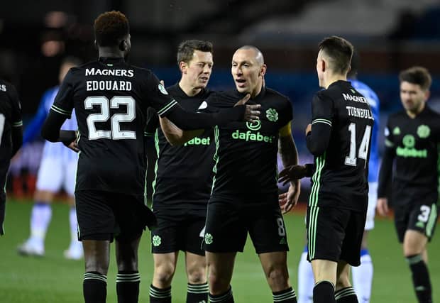 Celtic stars celebrate
