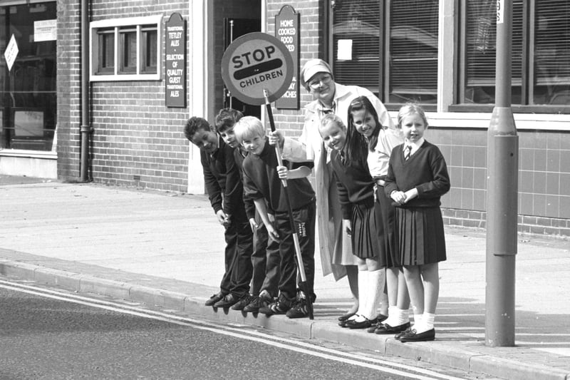 Susan Smith was the Fulwell lollipop lady in 1989 and her work was recognised with her selection as an outstanding entry in the "School Crossing Patrol Warden of the Year" competition.