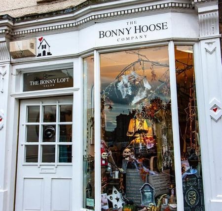 The Bonny Hoose on Market Street offers home interior products including furniture, artwork, accessories and gifts.