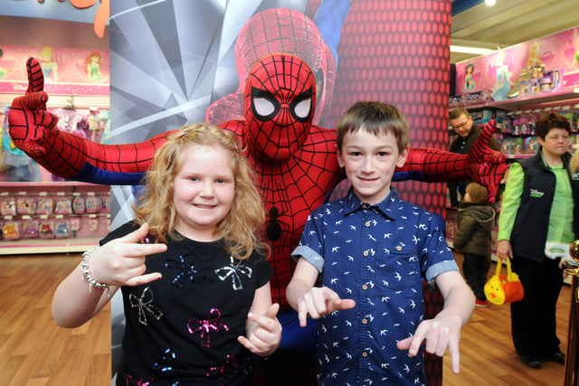 The official opening of the Disney store at Asda Boldon and Charlie Richardson, Ellie Stephenson and store manager Lyndsey Goldsbrough were all there to enjoy it.